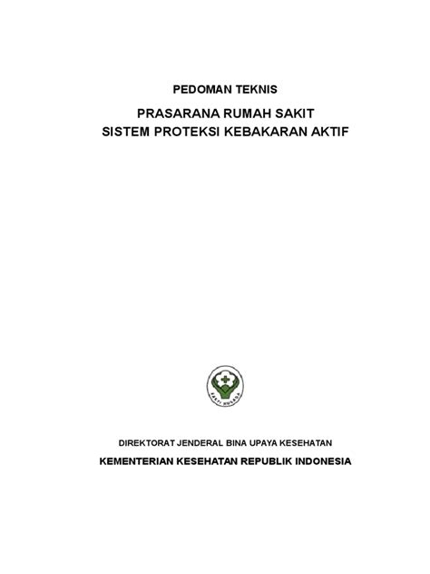 Pdf Proteksi Kebakaran Aktif Dokumen Tips