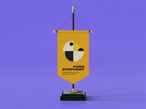 Мокапы Настольных Мини Флажков | Renderforest