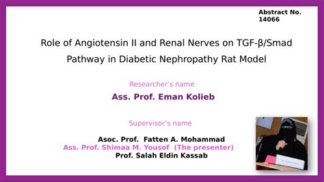 PDF Role of Angiotensin II and Renal Nerves on TGF β Smad Pathway in