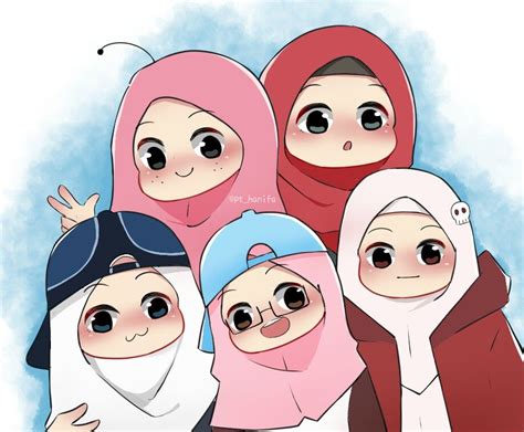 Anime Hijab Muslimah Cute Cartoon Wallpapers Friend Anime Best