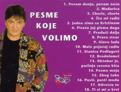 Zdravko Colic Cd Pesme Koje Volimo Best Hit Stanica Podlugovi Ti Si Mi