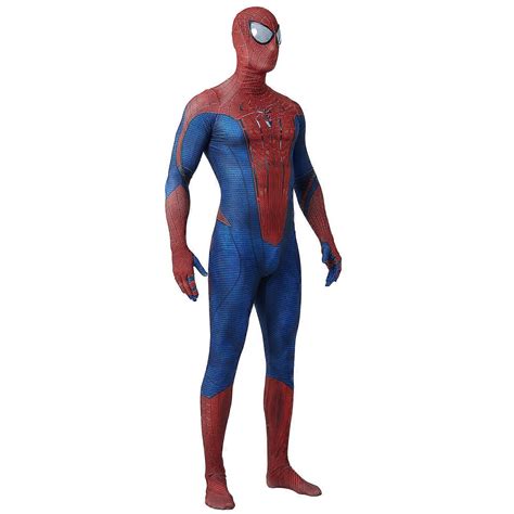 Adult Spiderman Costume Deluxe Quality Superhero Costume Cosplay for