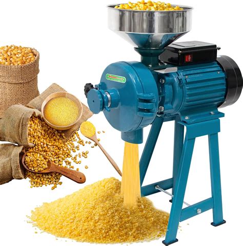 Amazon Slsy Electric Grain Mill Wet Dry Mill Grinder W V