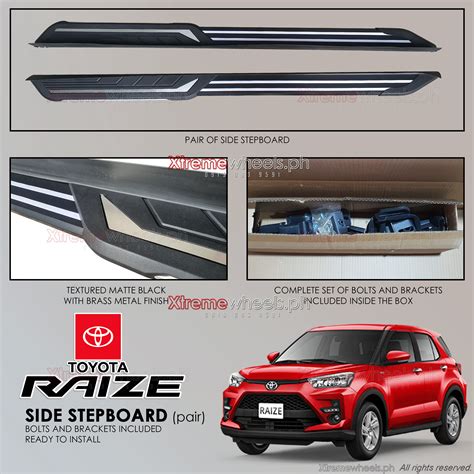 toyota raize accessories japan