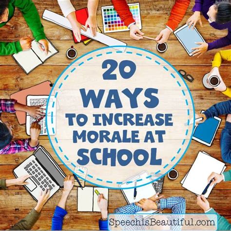 20 Ways To Increase Staff Morale At Your School School Culture