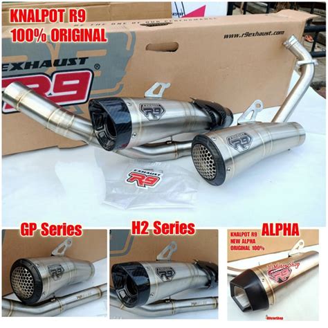 Jual Knalpot R Gp H Ss Alpha Series Vixion New Cbr Cb R R V