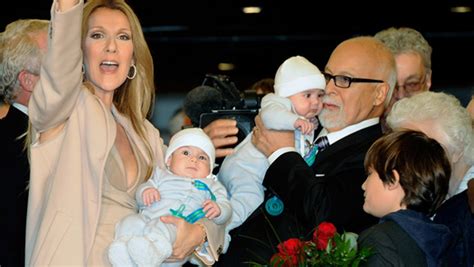 FAB FOTOS: Celine Dion Returns to Vegas with 4 Month Old Twins!