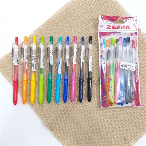 Jual PROMO BALLPEN BALLPOINT PULPEN KOKORO SET 10 WARNA