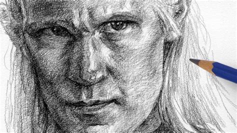 How To Draw Daemon Targaryen House Of The Dragon Youtube