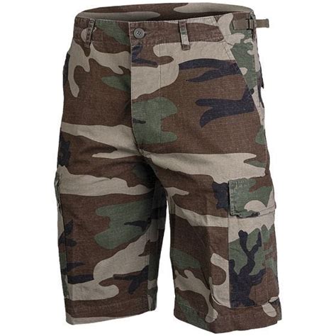 Bermudas Mil Tec Us Ripstop Prelavadas En Woodland