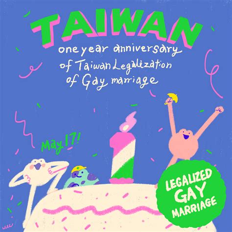 One Year Anniversary Of Same Sex Marriage In Taiwan Behance