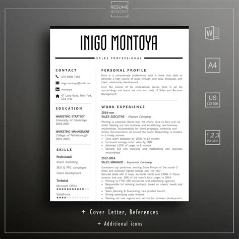 14++ Resume cover page example template For Your School Lesson