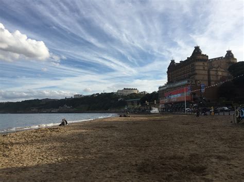 scarborough harbour beach photo scarborough south bay british