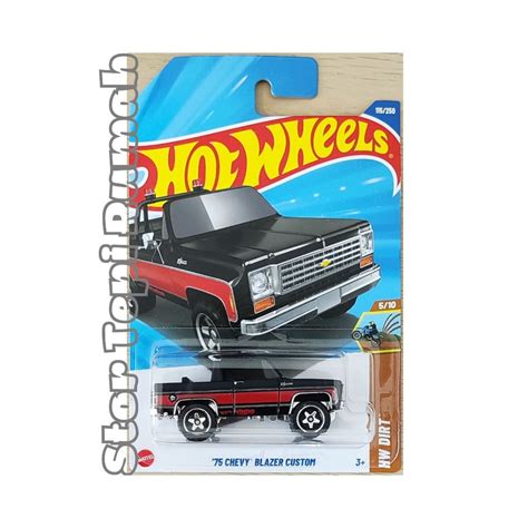Hot Wheels Chevy Blazer Custom Hw Chevrolet Dirt Shopee Malaysia