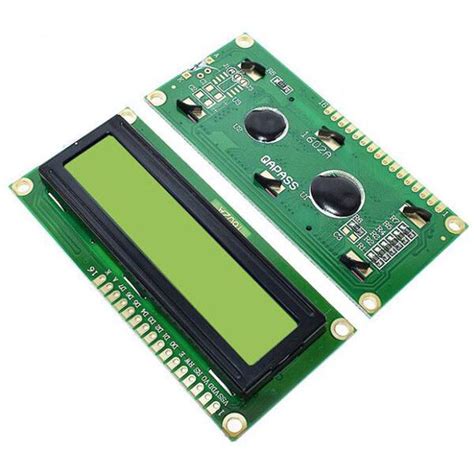 LCD 1602 символьный дисплей 16x2 (желтый) (ID#2113731539), цена: 228 ...