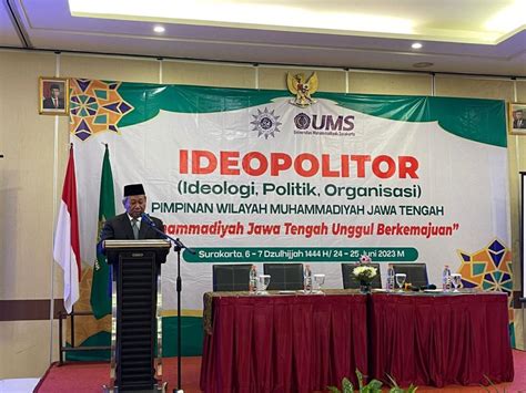 Kuatkan Ideologi Dan Leadership Kepemimpinan PWM Jawa Tengah Gelar