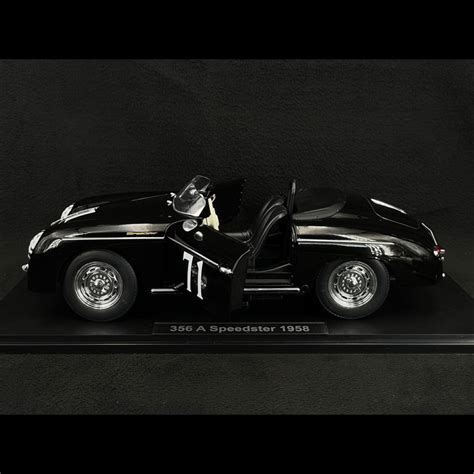 Porsche 356 A Speedster N 71 Steve McQueen 1955 Noir 1 12 KK Scale