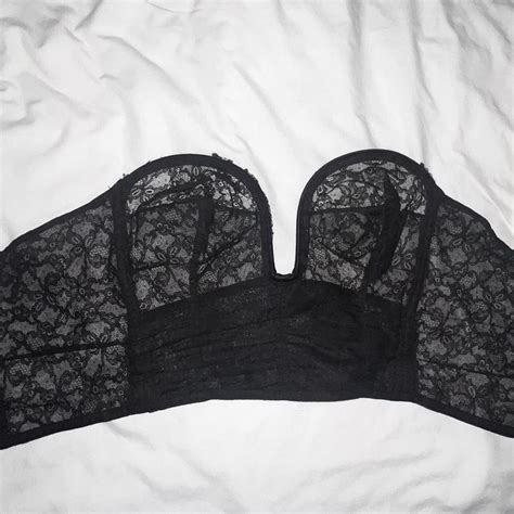 Vintage Lingerie Corset Top Size On Depop