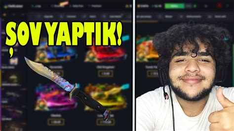 CS GO KASA AÇILIMI ŞOVUMUZU YAPTIK MİS GİBİ KATLADIK YouTube