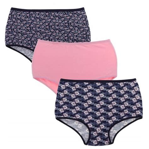 Figi Majtki Bawełniane Wysoki Stan Maxi Bikini Plus Size MORAJ szt XL Arena pl