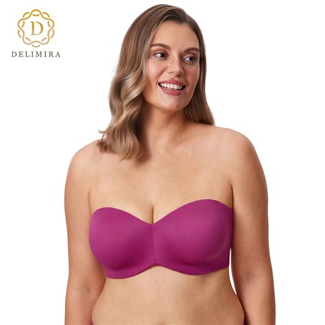 Plus Size Strapless Bra With Support Plantecuador