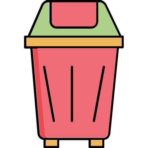 bin generic color lineal color icon