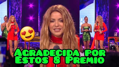 Shakira en Premios Juventud 2023 Llora de la Emoción Puerto Rico