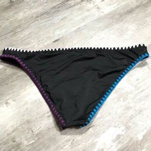Bar Iii Swim Bar Iii Smocking Solids Black Bikini Bottom Xl Poshmark