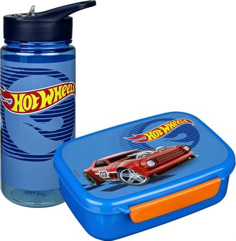 Scooli Lunchbox Hot Wheels Kunststoff Set Tlg Brotzeitdose