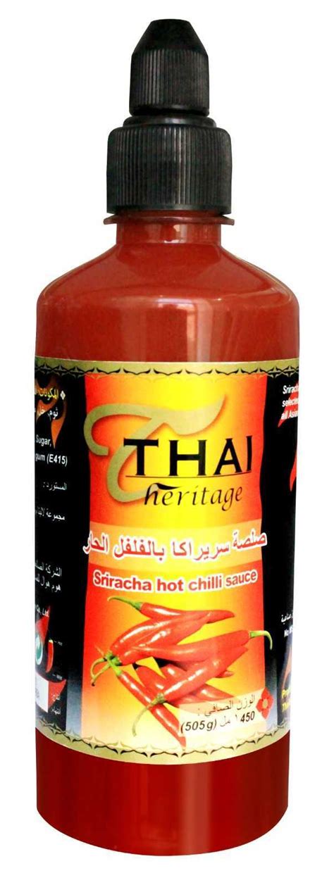 Thai Heritage Siriracha Hot Chili Sauce Gr Alentisar Food Company