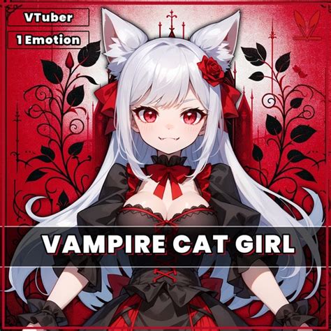 Cat Girl Vtuber Models Etsy