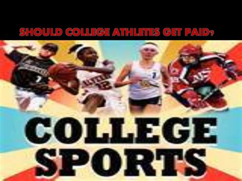 Should College Athletes Get Paid