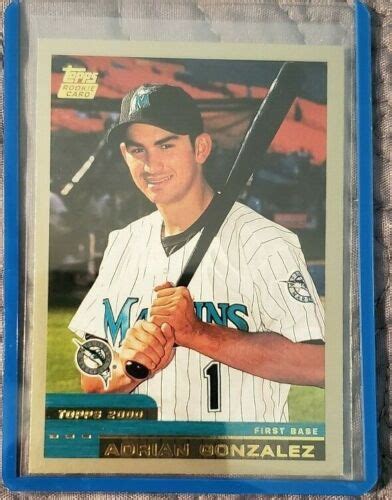 Topps Traded Adrian Gonzalez T Florida Marlins Rc Ebay