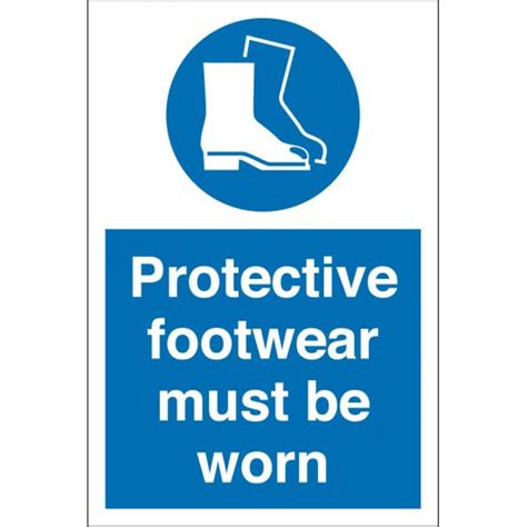 Protective Footwear Must Be Worn Signs From Key Signs UK