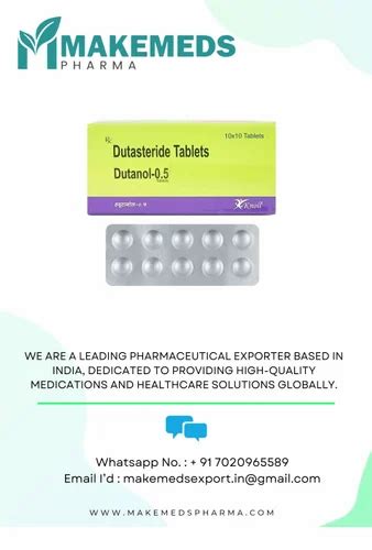 Mg Dutasteride Tablets At Rs Box Avodart Tablets In Nashik