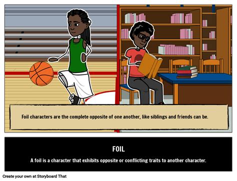 character foil definition examples literary terms