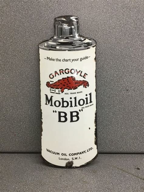 Sign Gargoyle Mobiloil Bb Enamel Oil Sign Gas Mobil Catawiki