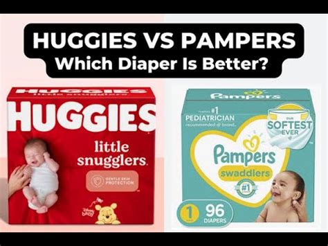 Huggies Vs Pampers Diaper Size With Absorbency Tests Youtube