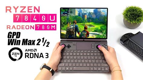 Ryzen 7840U GPD Win Max 2 First Look All New Hand Held With The Power