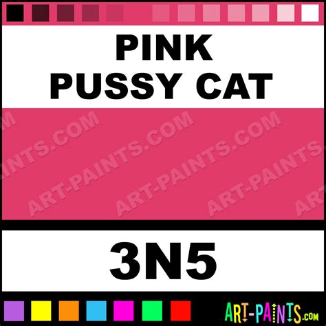 Pink Pussy Cat Millenium Tattoo Ink Paints N Pink Pussy Cat Paint Pink Pussy Cat Color