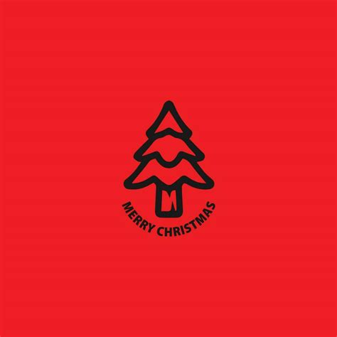 Merry Christmas Logo Vector 25450335 Vector Art At Vecteezy