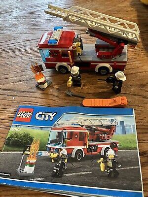 LEGO CITY Fire Ladder Truck 60107 EBay