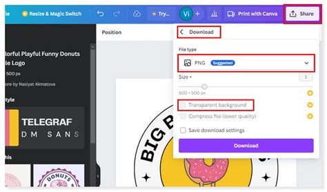 membuat background logo transparan  bisnis