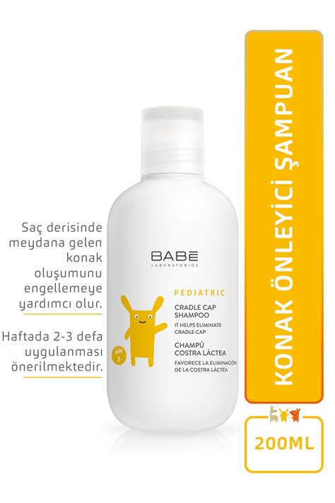 BABE Pediatrik Konak Şampuanı pH 5 0 200ml Eczanem ve Ben