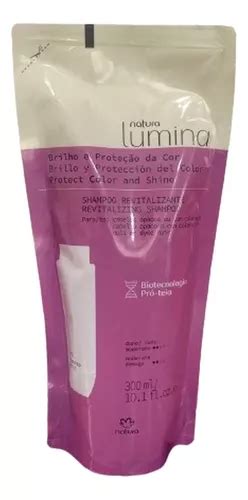 Natura Lumina Shampoo Brilho E Prote O Da Cor Refil Ml