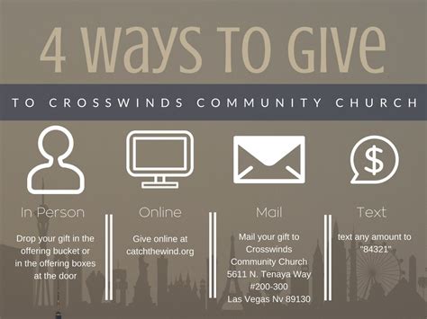 Donate Crosswinds Community Church