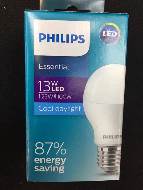 Philips Essential Led Bulb Watts Gcc Uk