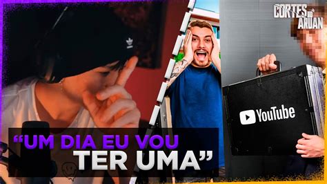 ARUAN REAGE A ESSE É O PRESENTE SECRETO QUE O YOUTUBE ME ENVIOU JOÃO