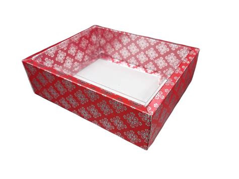 Ethnic Red Festive Hamper Box Pack Of 10 Ipfkart