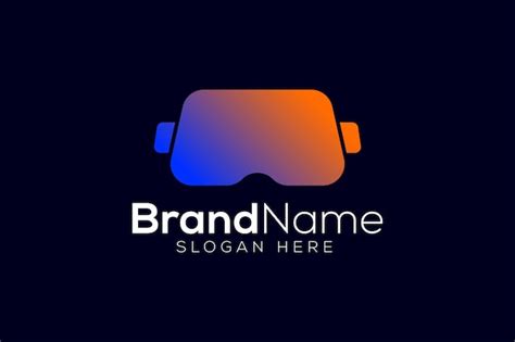 Premium Vector Vr Headset Logo Design Template